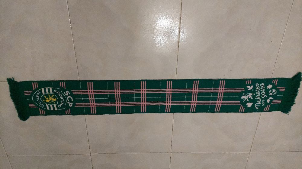 Cachecol Sporting  Mulheres com Garra