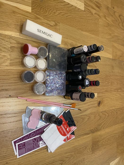 Zestaw lakierów hybrydowych + dodatki