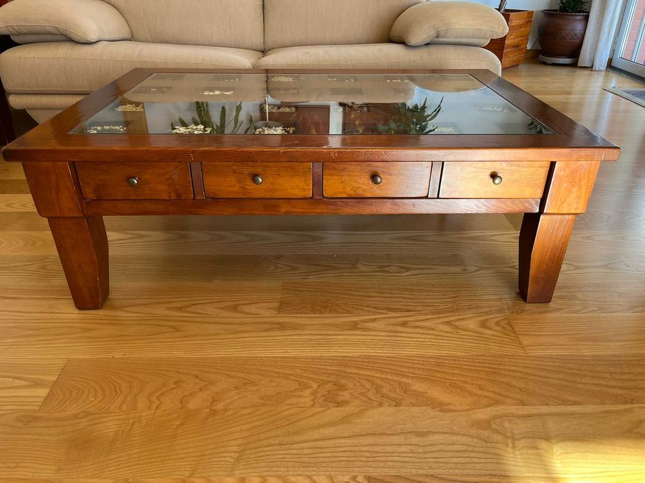 Solid Cherry Rectangular Living Room Table64730094202241121