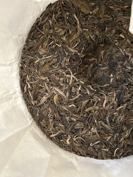Китайський чай Шен Пуер «Youle» 357 гр 2021 рік покращює концентрацію