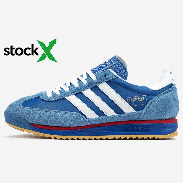 Мужские кроссовки Adidas SL '72 Blue. 40-46