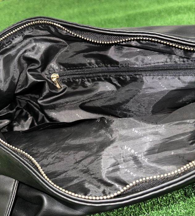 Tote Versace Parfums Preto/Dourado