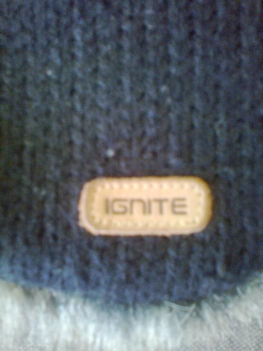 Czapka uszatka zimowa pilotka futrzana IGNITE
