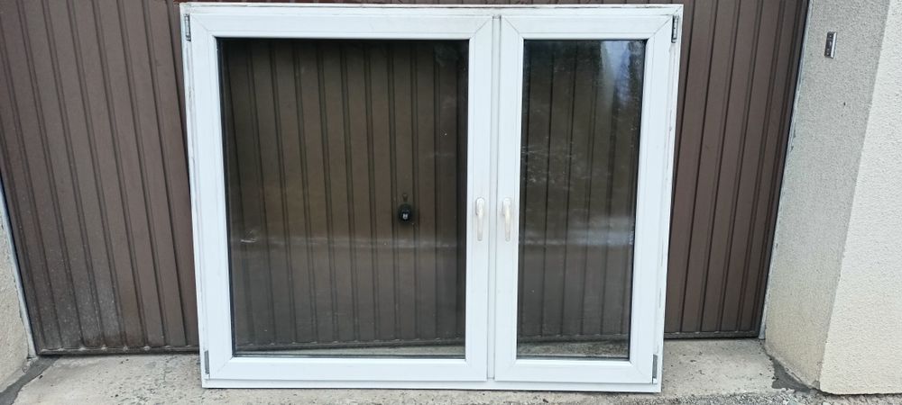Okno zewnętrzne brazowe orzech kilka sztuk