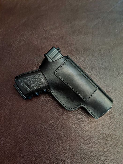 Шкіряна кобура  Glock 19, Глок 17, Форт 17, CZ P-10 C, H&K SFP 9
