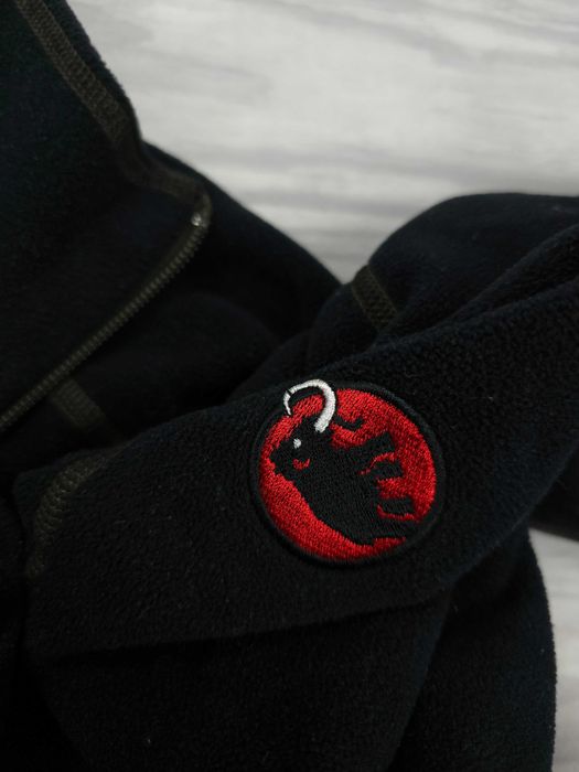 MAMMUT Tecnopile Męska Bluza Polarowa Ocieplana Czarna L