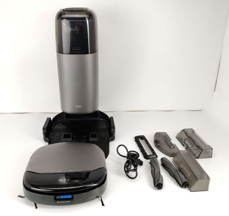Robot sprzątający Eufy T2080 S1 Pro czarny, 8000Pa, Wycieranie na mokro