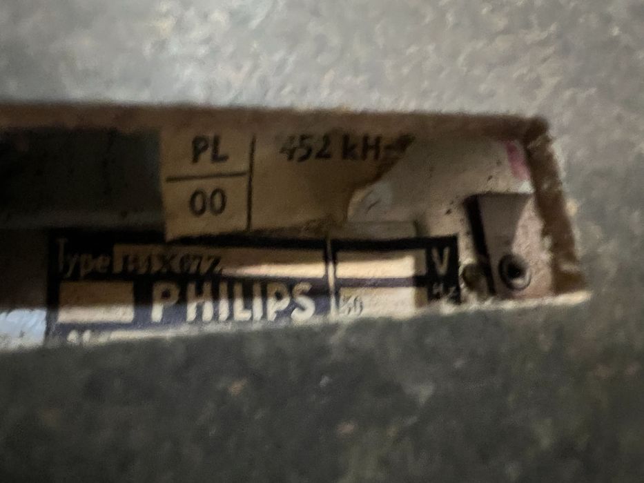 Radio de Valvulas Philips dos anos 1950