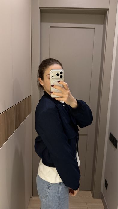 Синій бомбер No name