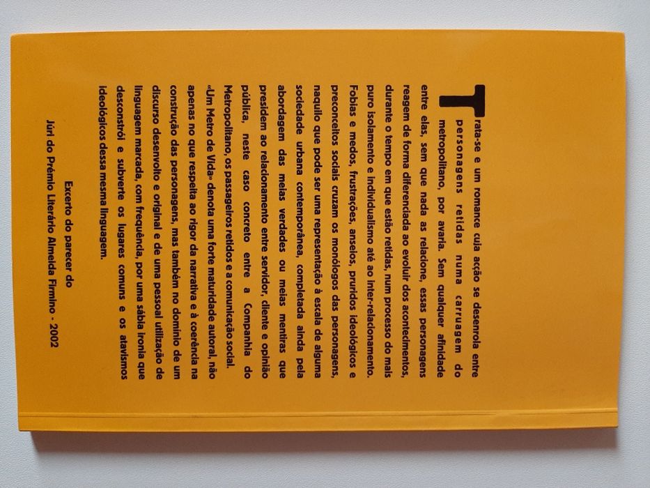 Livro "Um Metro de Vida"