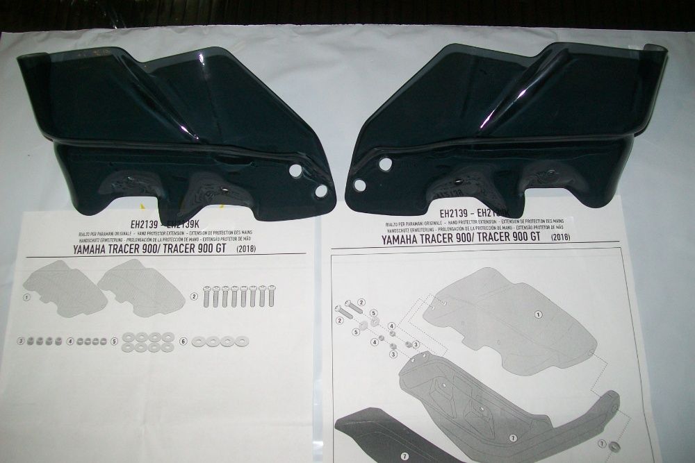 EH2139 TRACER 900/GT (18>20)YAMAHA GIVI poszerzenia handbarów osłony