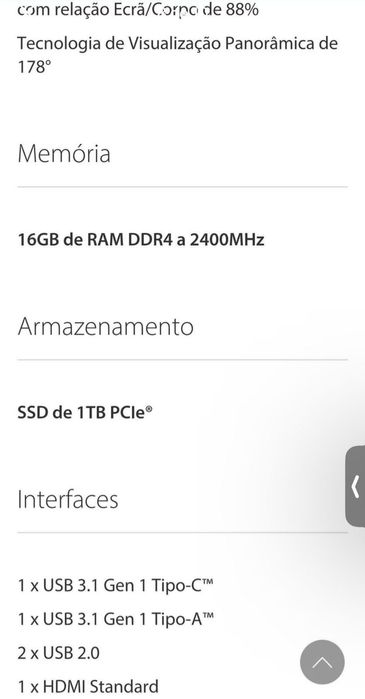 ASUS VivoBook S15 Touchpad interativo.