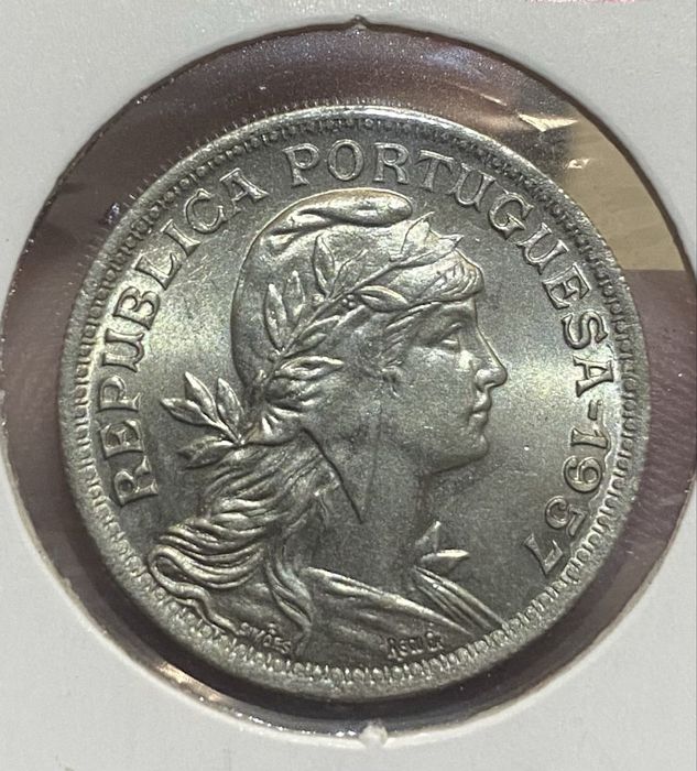 Moeda 1341 - 50 centavos 1957