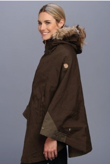 Пончо накидка бренда luhkka fjallraven