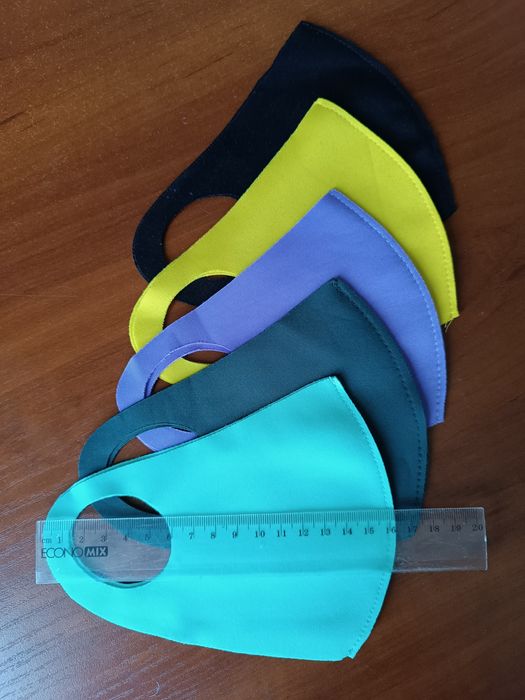 Многоразовые маски Питта (цена за упаковку 5 шт.)