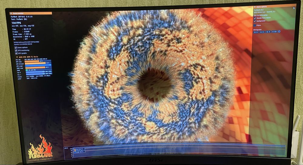 Відеокарта ASUS RTX 3070 TI 8gb STRIX гарний стан!