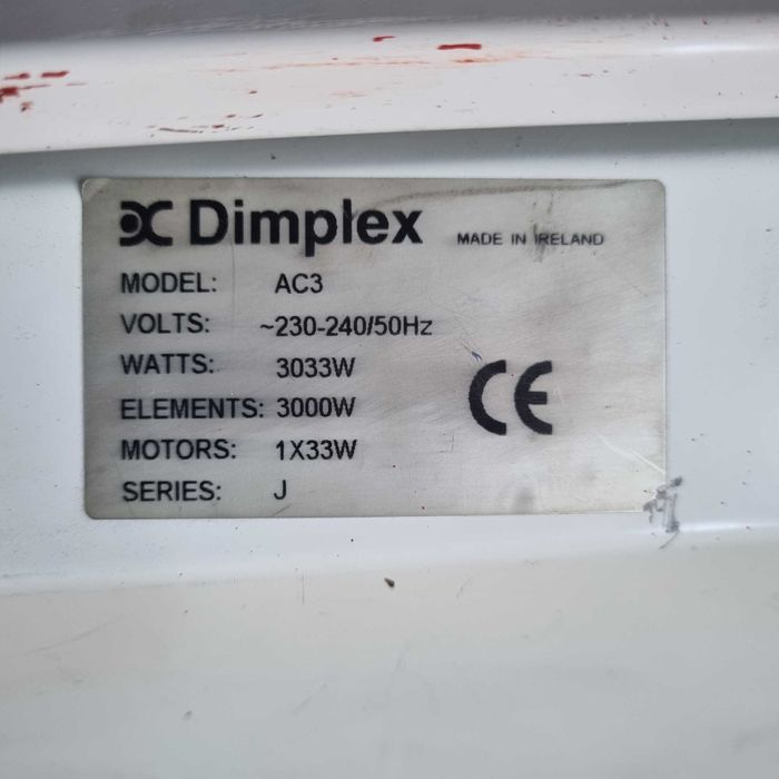 kurtyna powietrzna ciepło zimno farelka grzejnik scienny 230v 3033W