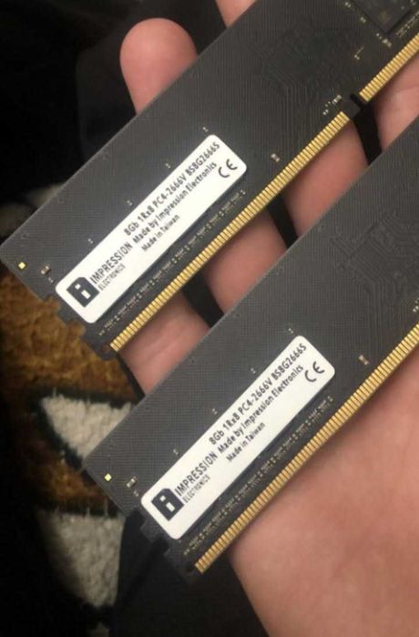 16GB DDR4 (2x8GB) Оперативна пам'ять 2666MHz