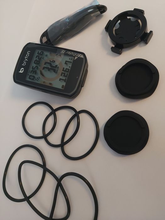 Komputer rowerowy 30 funkcji licznik odbiornik GNSS obsługa GPS kompas ...