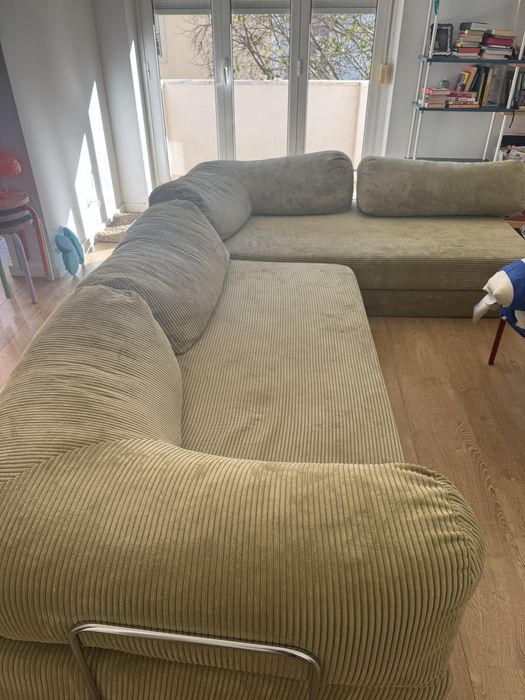 Sofa verde Teddy OMHU