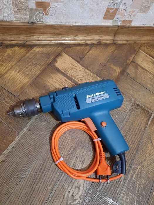 Дрель ударна двухшвидкісна Black & Decker D142,500вт