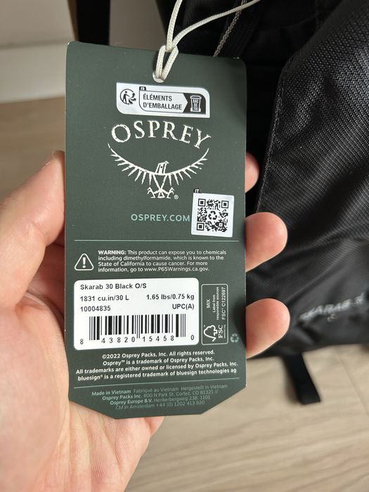 Nowy Osprey Skarab 30 - Plecak trekkingowy