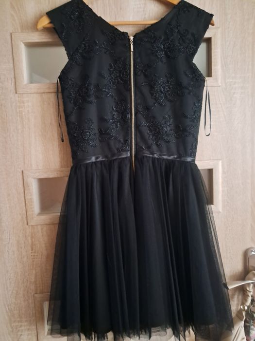 Sukienka elegancka wieczorowa na okazję damska