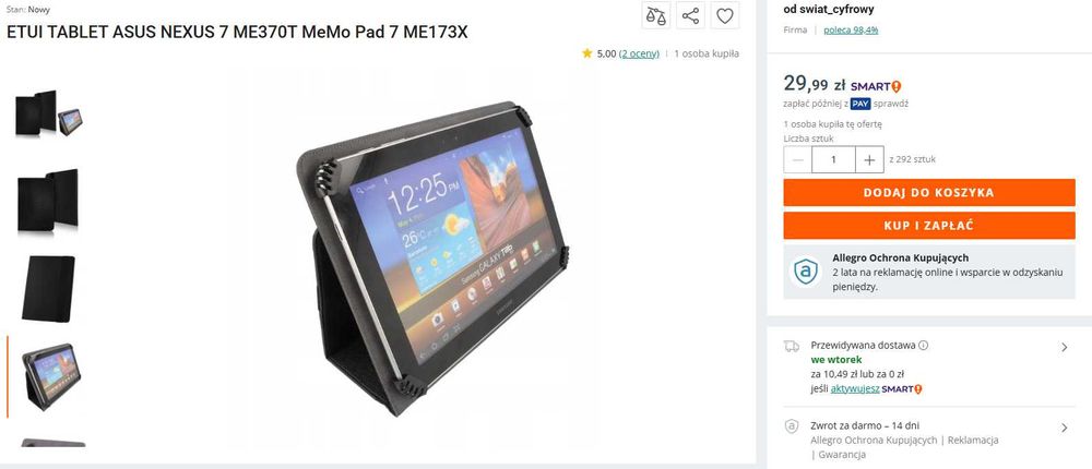 Tablet ASUS Nexus 7