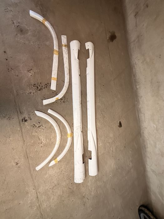 Nakladki progow i poszerzenia nadkoli laminat, mercede vito w638