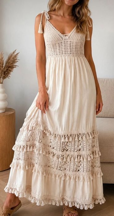 Sukienka Boho maxi