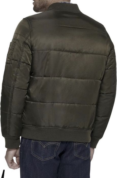 L 40 48 xxl 44 52 levis бомбер демісезон зимовий хакі куртка вітровка