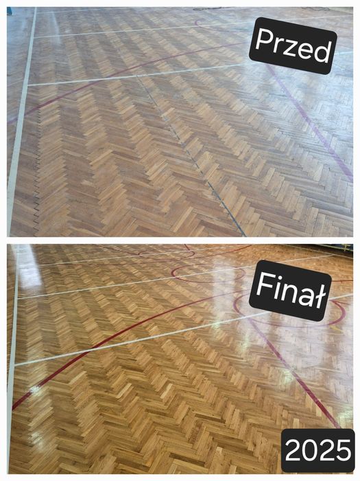 Cyklinowanie parkietów