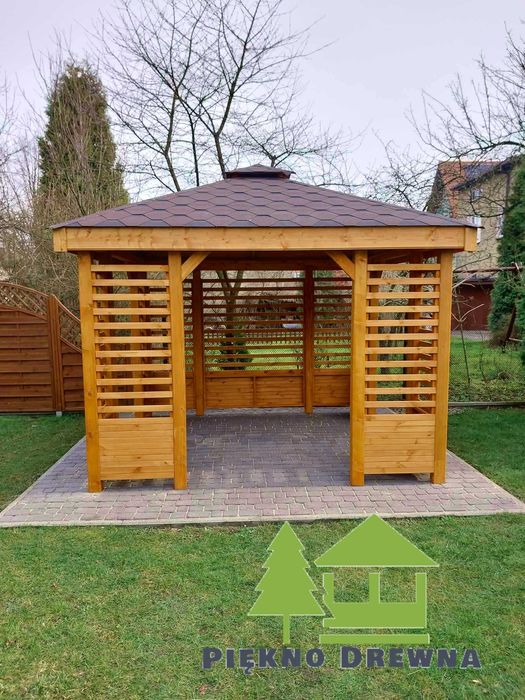 Altanka Ewa 3x3 Piękno Drewna SZYBKI CZAS REALIZACJI