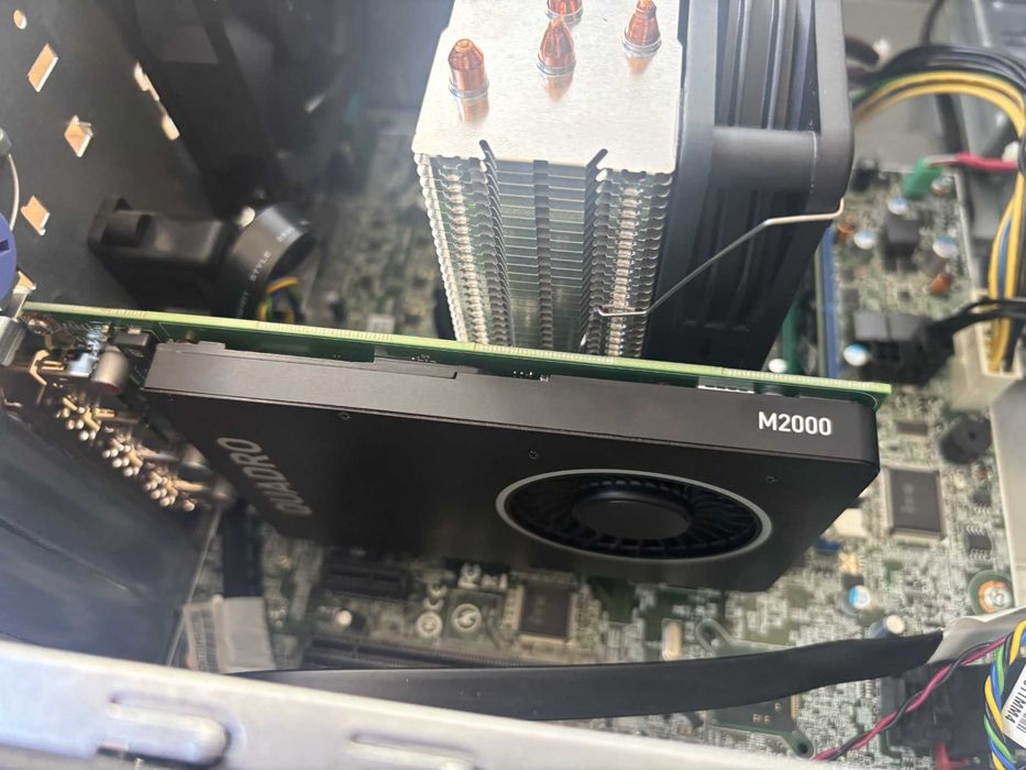 Zestaw komp. i7 4x3,5GHz, RAM 32GB, SSD, GF Quadro M2000 4GB + 27"