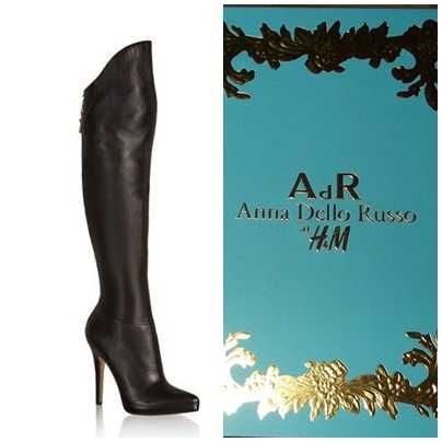 Anna Dello Russo przepiekne kozaki skóra