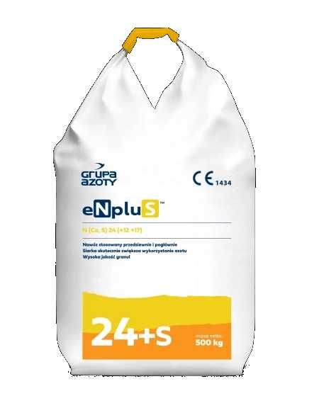 eNpluS nawaóz azotowy  siarką, saletrosan, nawóz Grupa Azoty
