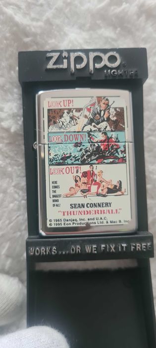 Zapalniczka Zippo James Bond Thunderball. 1996r