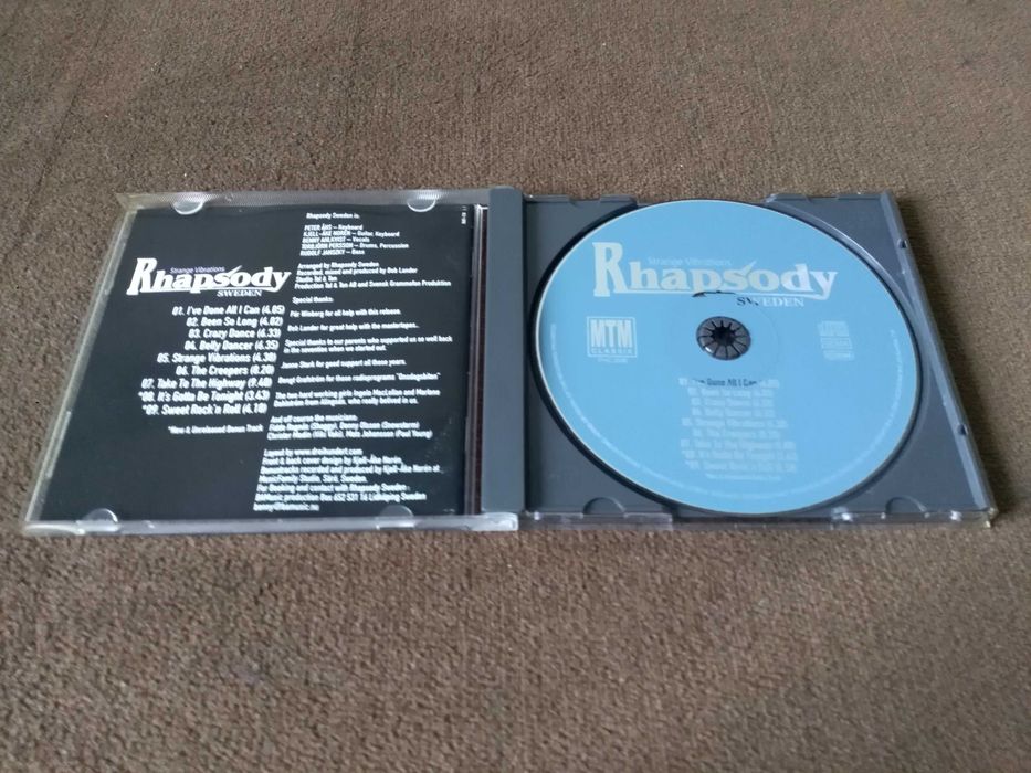 Rhapsody Sweden. Strange Vibrations. 2005 Gema.