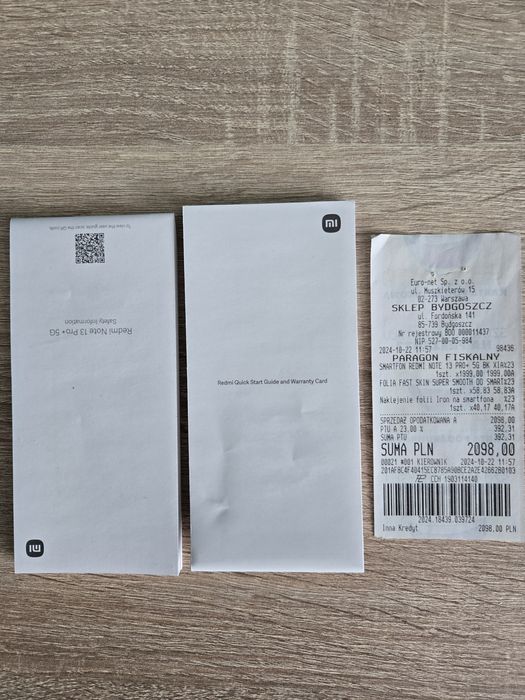 Redmi Note 13 Pro+ 5 G/ 12 GB RAM 512 GB ROM