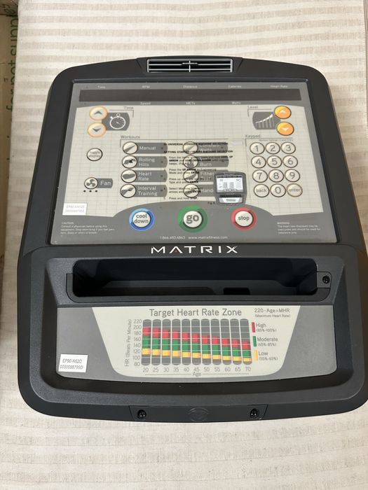 Konsola kardio sterujaca Matrix E5X oraz A3X A3XE H3X R3X U3X