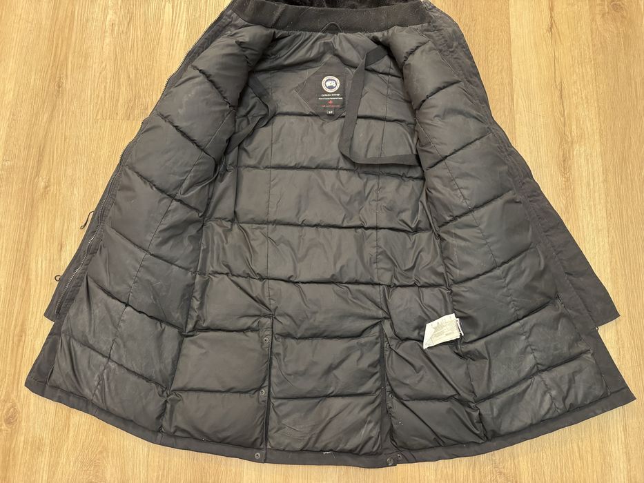 Canada Goose Kensington Parka Down Jacket size S kurtka puchowa ciepła