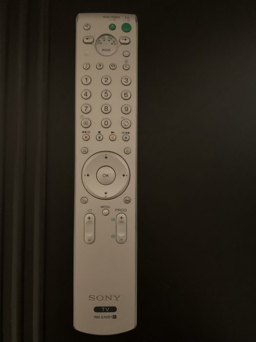 Comando  de Tv  da Sony cinza