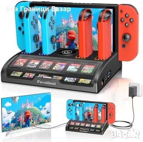 Док-станція Nintendo Switch/OLED, 4K HDMI, USB 3.0 до телевізора