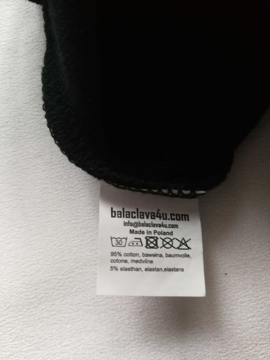 Kominiarka Balaclawa 4u, czarna.