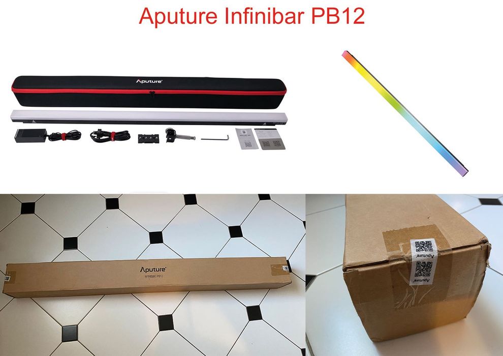 Aputure LS300X, Aputure Infinibar трубки,кейс,Amaran 300C,Spotlight SE