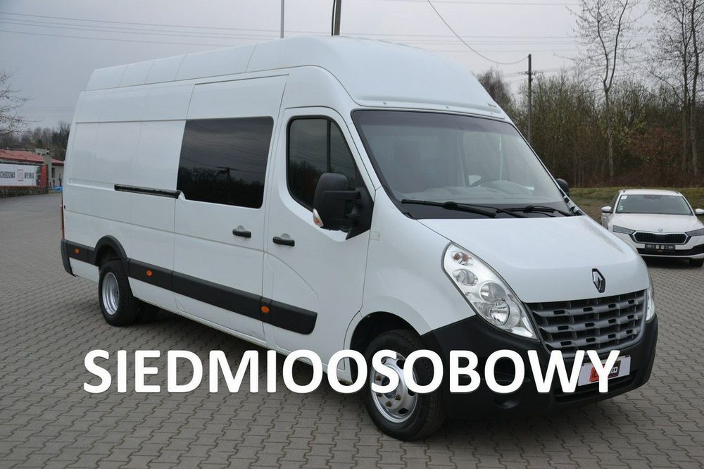 Renault Master  2,3 DCI 125ps* MAXI JUMBO* bliźniak* brygadówka 7-miejsc* ICDauto