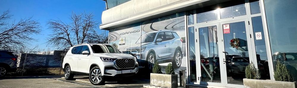 KGM Oradea - MOTORS MIVADO (SsangYong) top banner