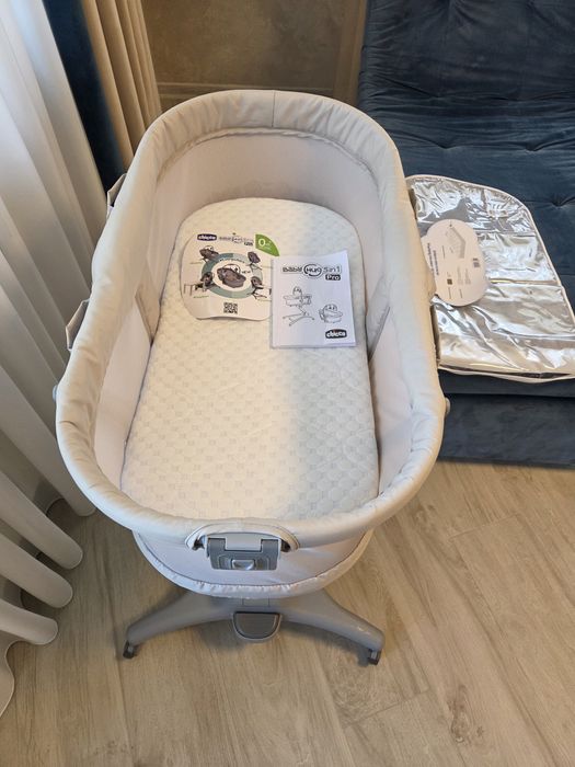 Дитяче ліжечко 5в1 Chicco Baby Hug Pro