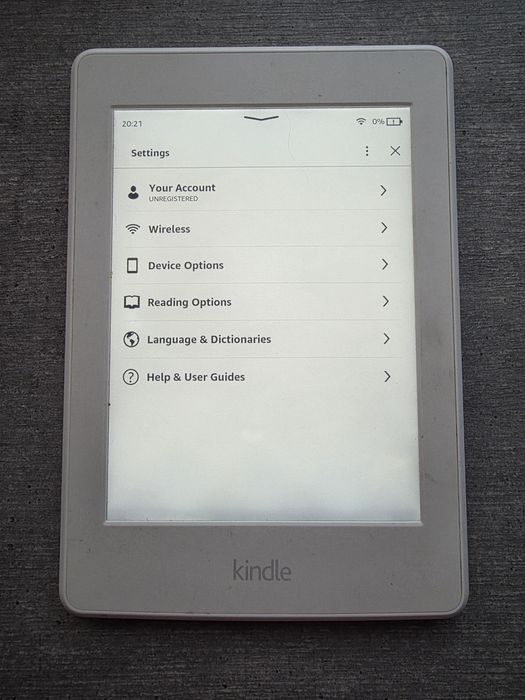 Amazon Kindle Paperwhite. 7 покоління. Підсвічування. Чорний. Білий. Гарантія