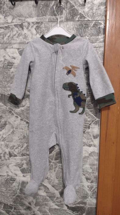 Человечек флисовый, 4-6 месяцев